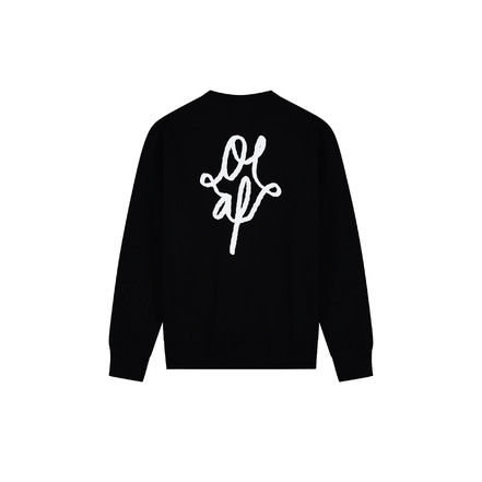 Olaf Hussein sweater schwarz