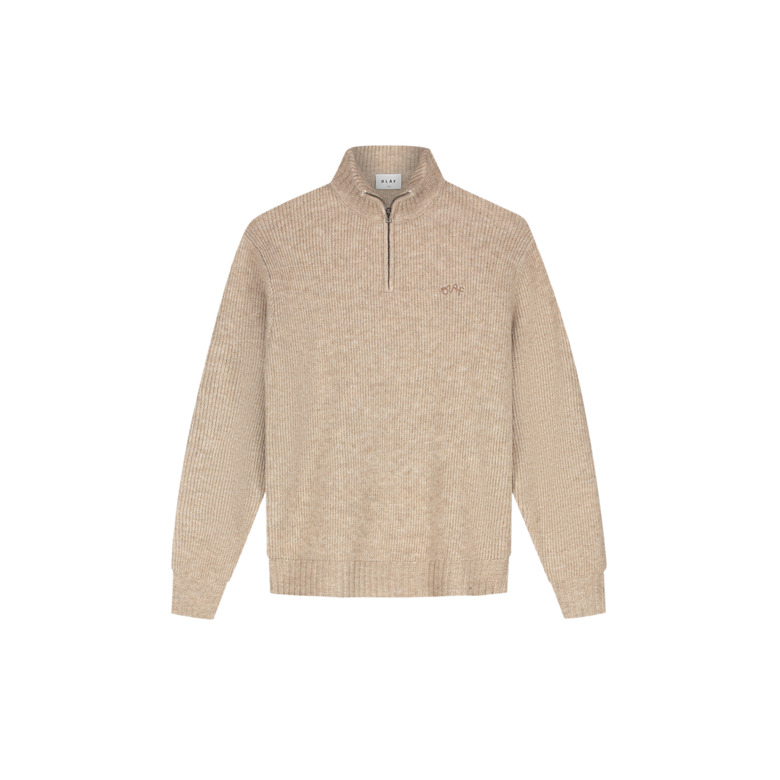 Olaf Hussein pullover beige 1