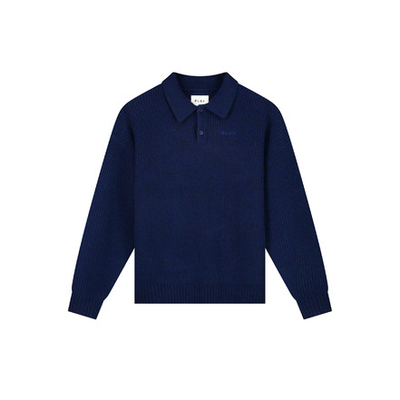 Olaf Hussein trui blauw