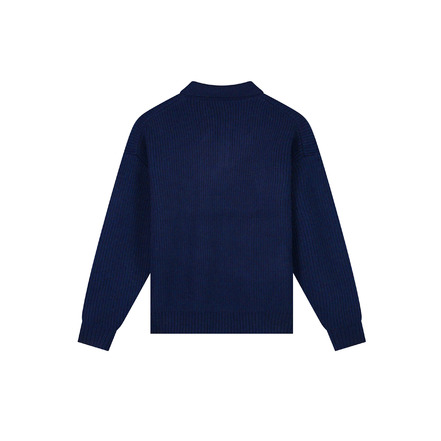 Olaf Hussein trui blauw