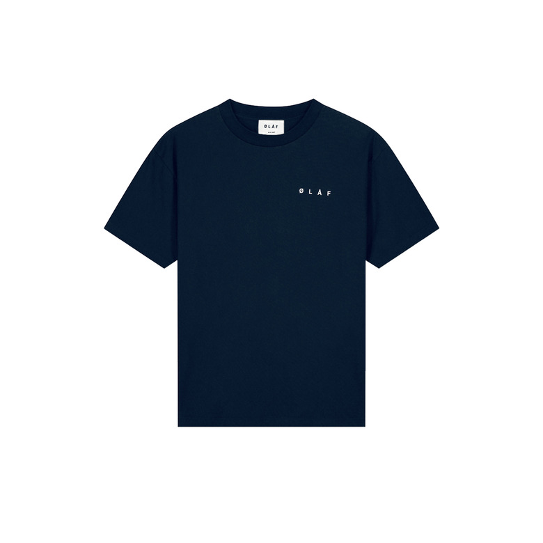 Olaf Hussein t-shirt blau