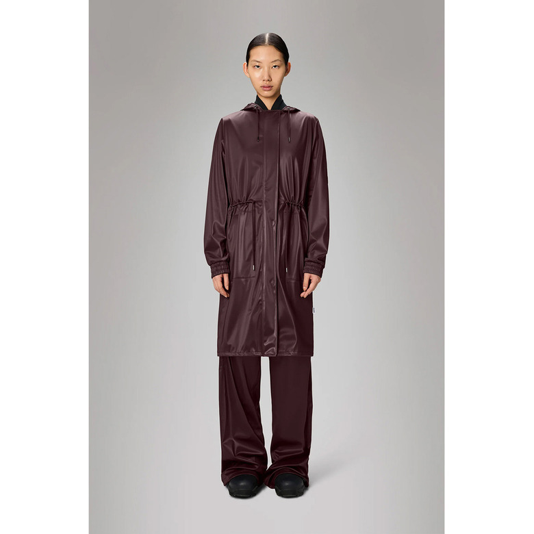 Rains jacke bordeaux 2