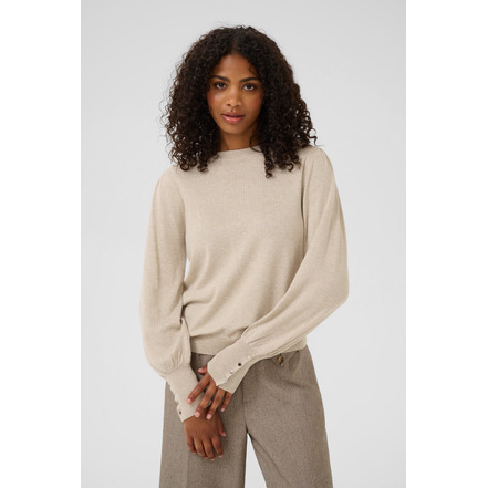 Kaffe pull beige