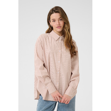 Kaffe chemisier rose