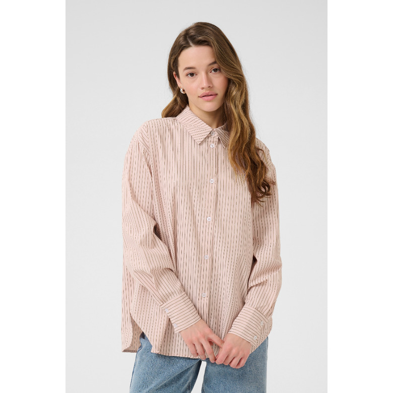 Kaffe chemisier rose 2