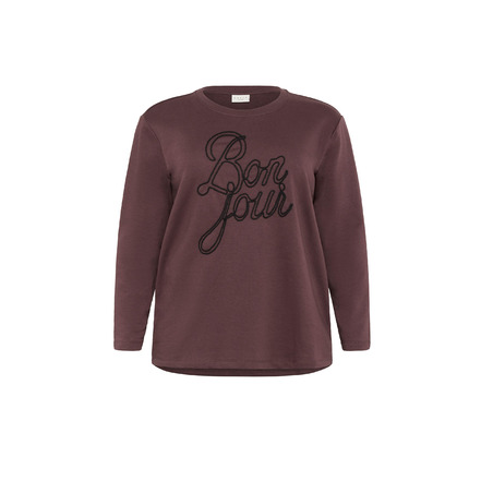 Kaffe Curve sweater brun