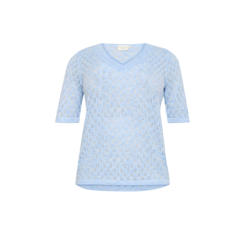 Kaffe Curve pull bleu 1
