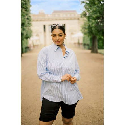 Kaffe Curve blouse blue