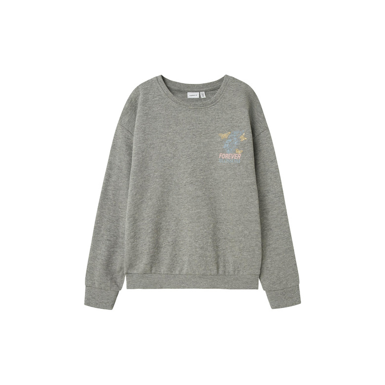 Name It Meisjes sweater grijs 1