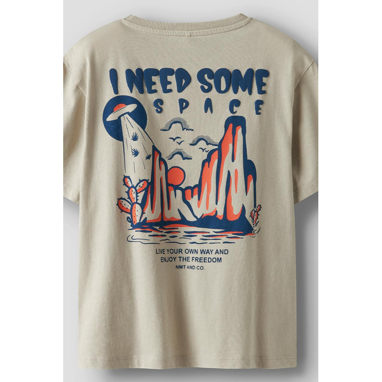 Name It Jongens t-shirt beige 2