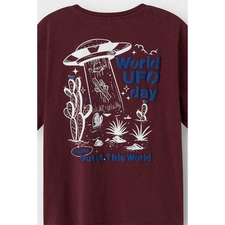 Name It Jongens t-shirt bordeaux