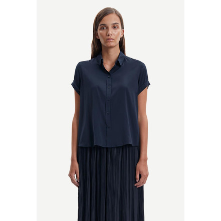 Samsoe&samsoe blouse blauw