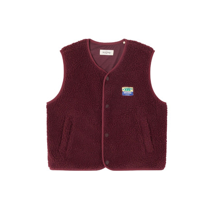 American Vintage vest bordeaux