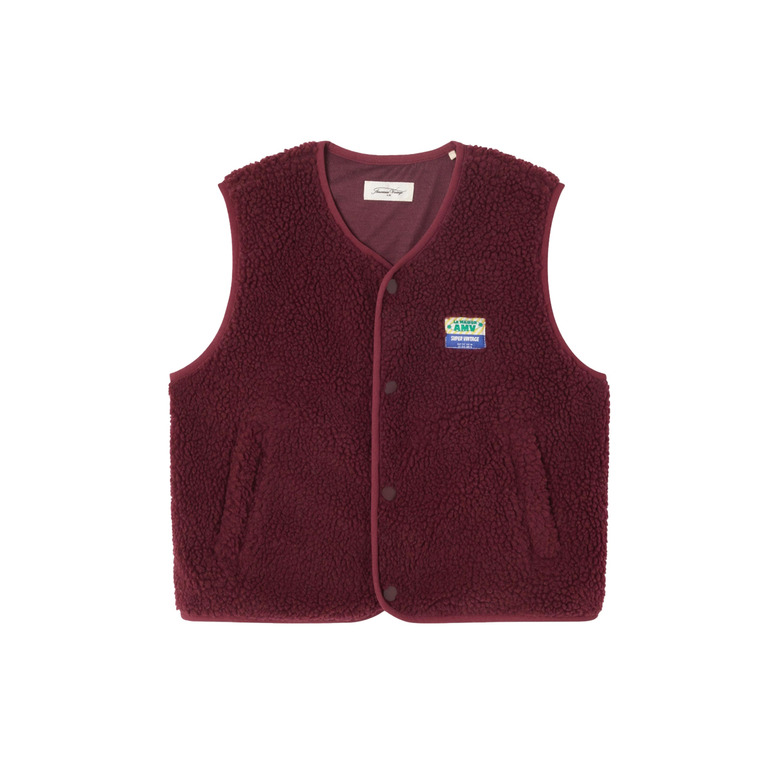 American Vintage vest bordeaux