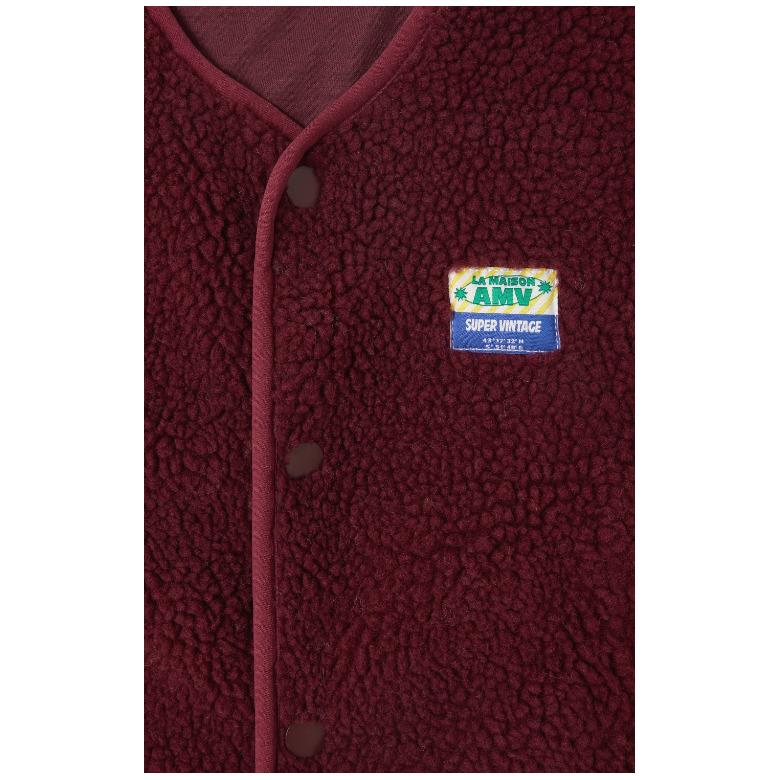 American Vintage vest bordeaux 2