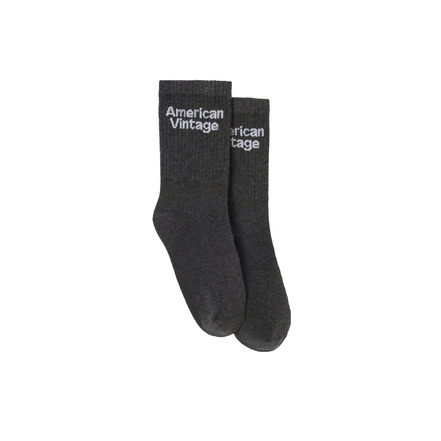 American Vintage chausettes gris