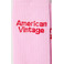 American Vintage kousen roze 2