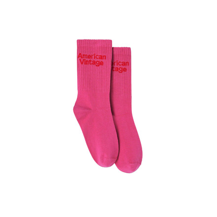 American Vintage chausettes rose