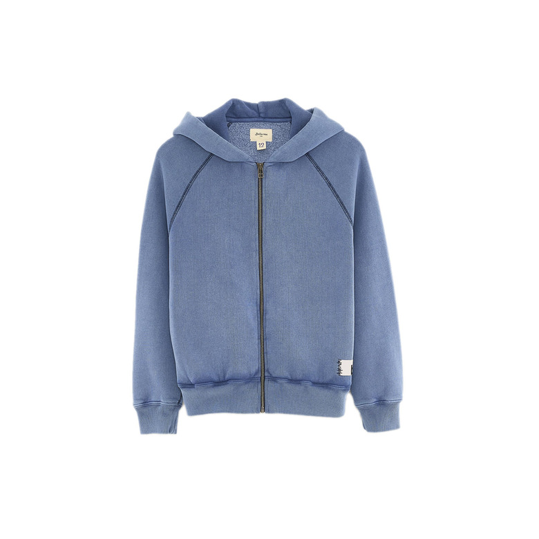 Bellerose hoodie blauw 1