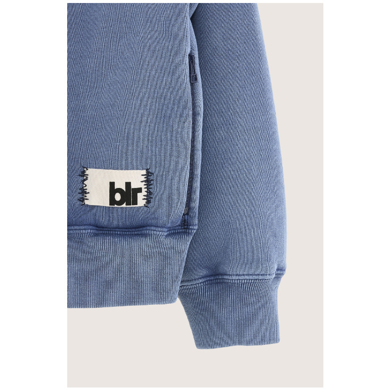 Bellerose hoodie blauw 2