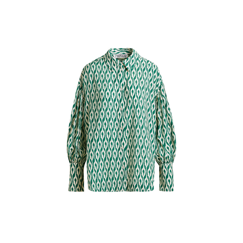 Essentiel chemisier vert 1