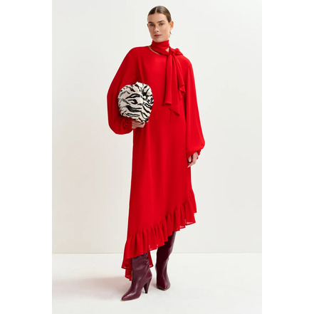 Essentiel jurk rood
