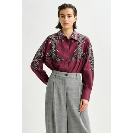 Essentiel blouse bordeaux