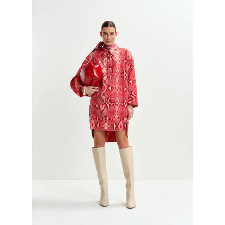 Essentiel jurk rood