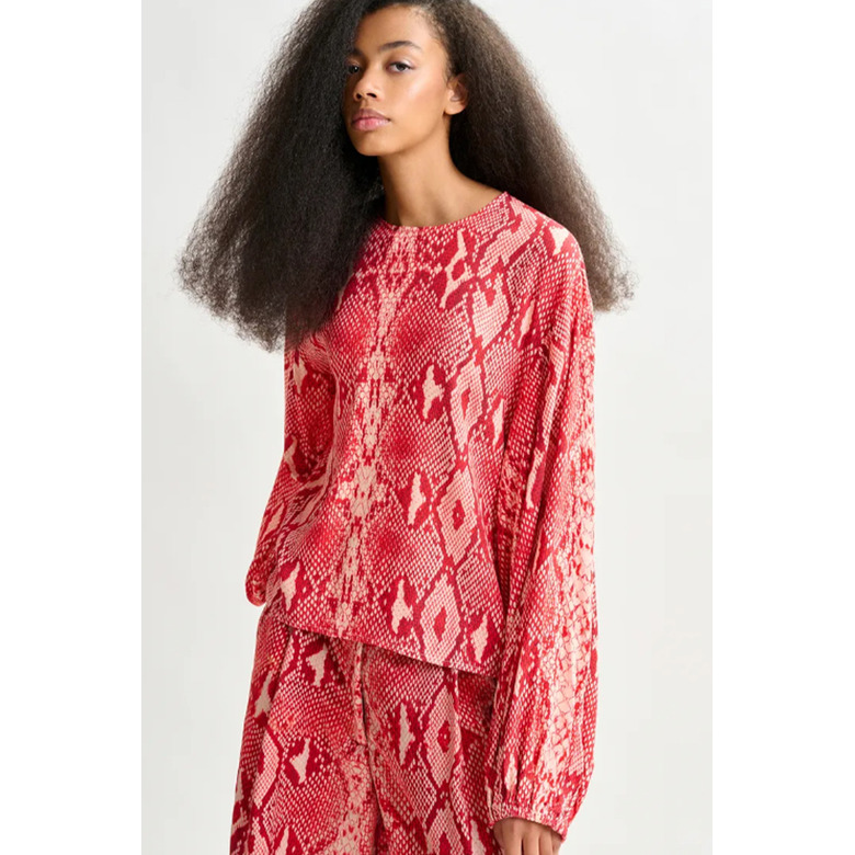 Essentiel bluse rot 2