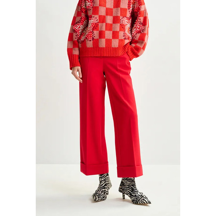 Essentiel broek rood