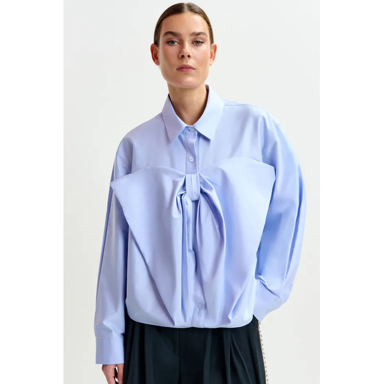 Essentiel blouse blauw 2