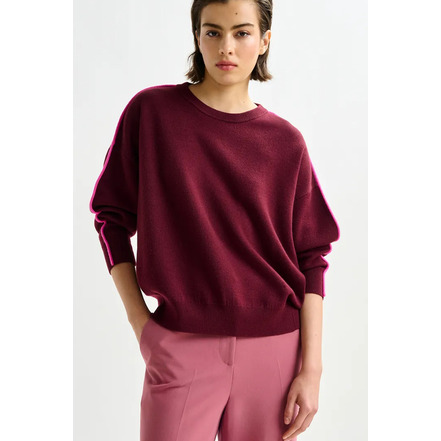 Essentiel trui bordeaux