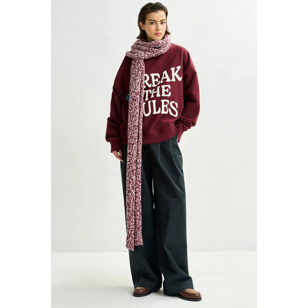 Essentiel sjaal bordeaux