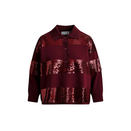 Essentiel trui bordeaux