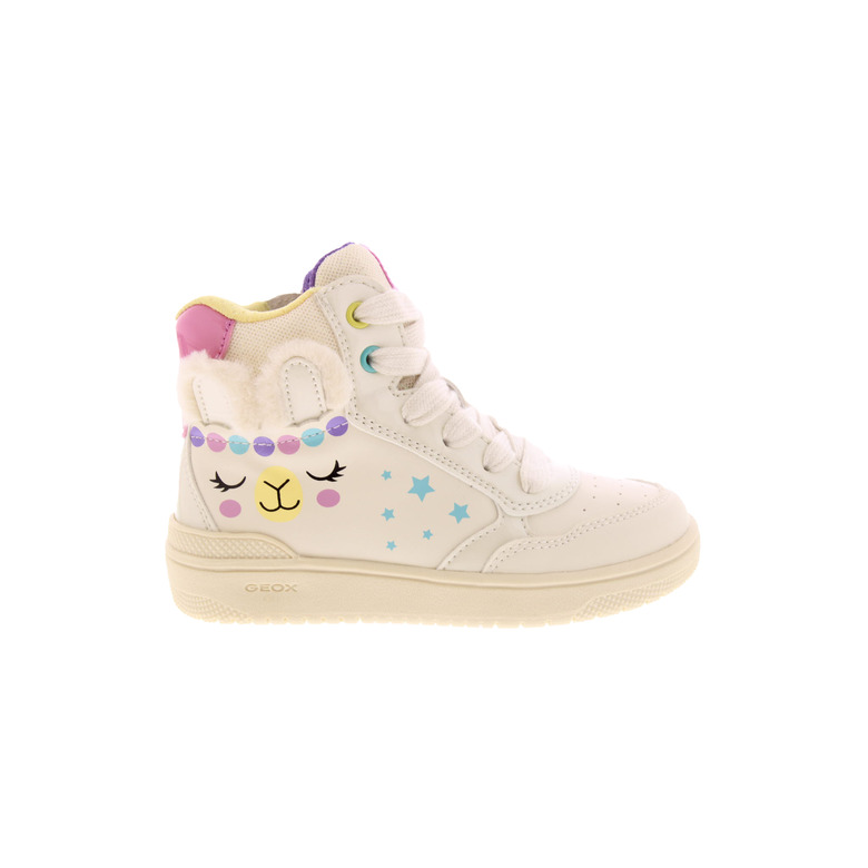 Geox hoge schoenen ecru 1