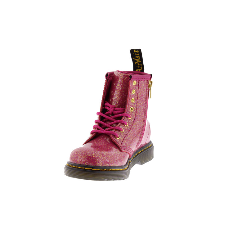 Dr Martens chaussures hautes rose 3
