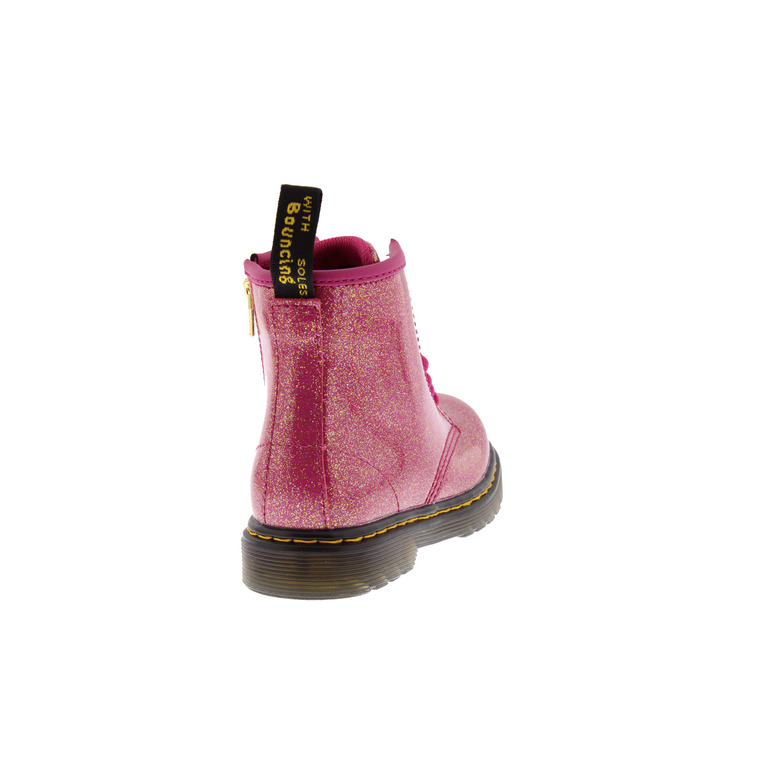 Dr Martens chaussures hautes rose 4