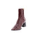 Angel Alarcon stiefelette bordeaux 3