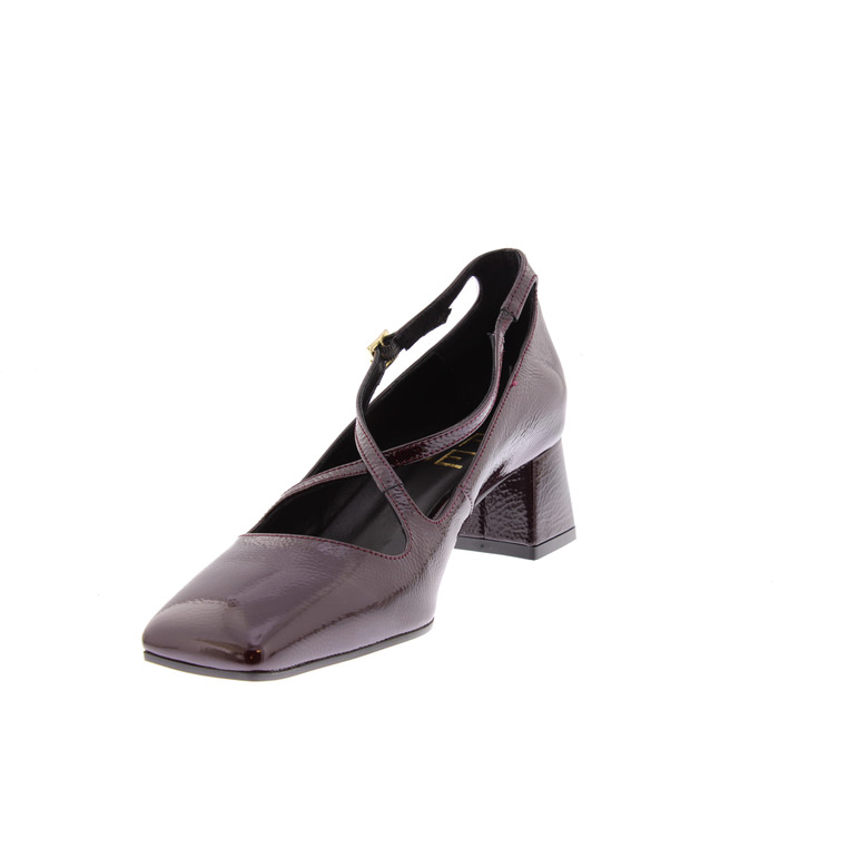 Malori&del Prete 94 pumps bordeaux 3