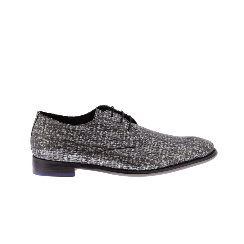 Floris Van Bommel lace shoes grey