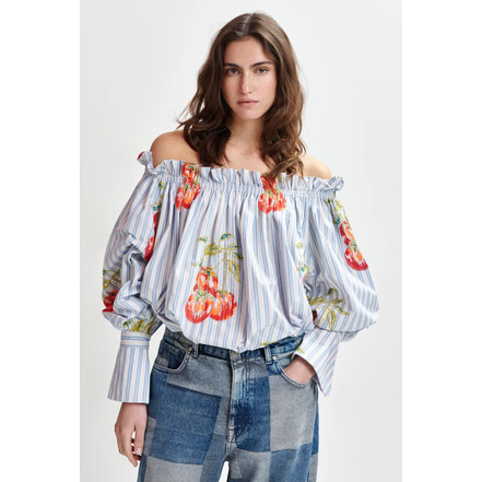 Essentiel blouse blauw