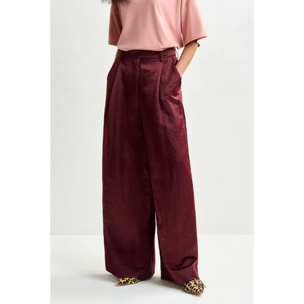 Essentiel broek bordeaux