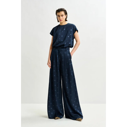 Essentiel broek blauw