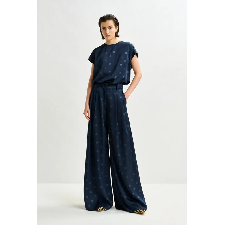 Essentiel broek blauw 2