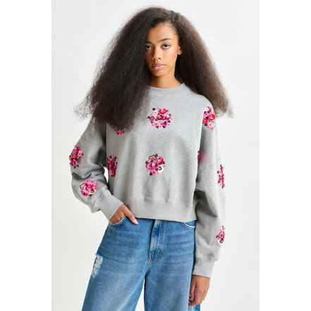Essentiel sweater grijs
