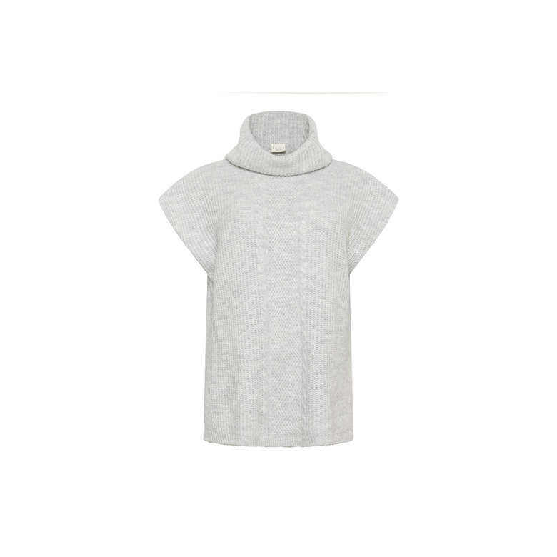 Kaffe Curve poncho gris 1