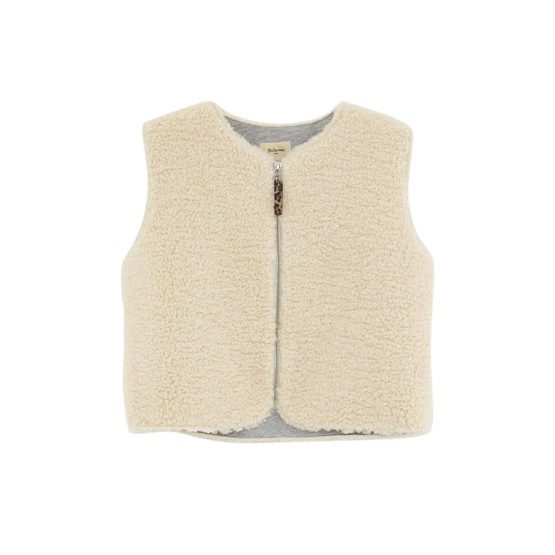 Bellerose weste ecru