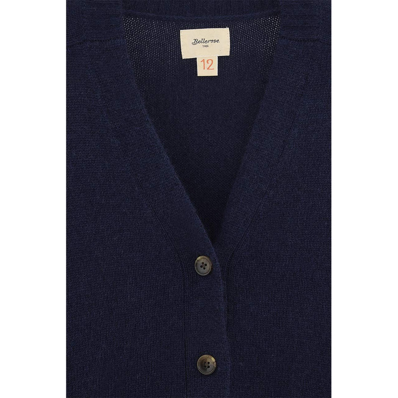 Bellerose strickjacke blau 2