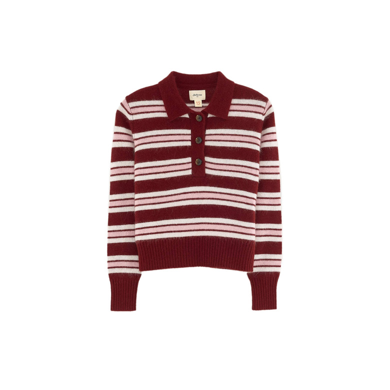 Bellerose trui bordeaux