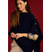 Les Cordes poncho bordeaux 2